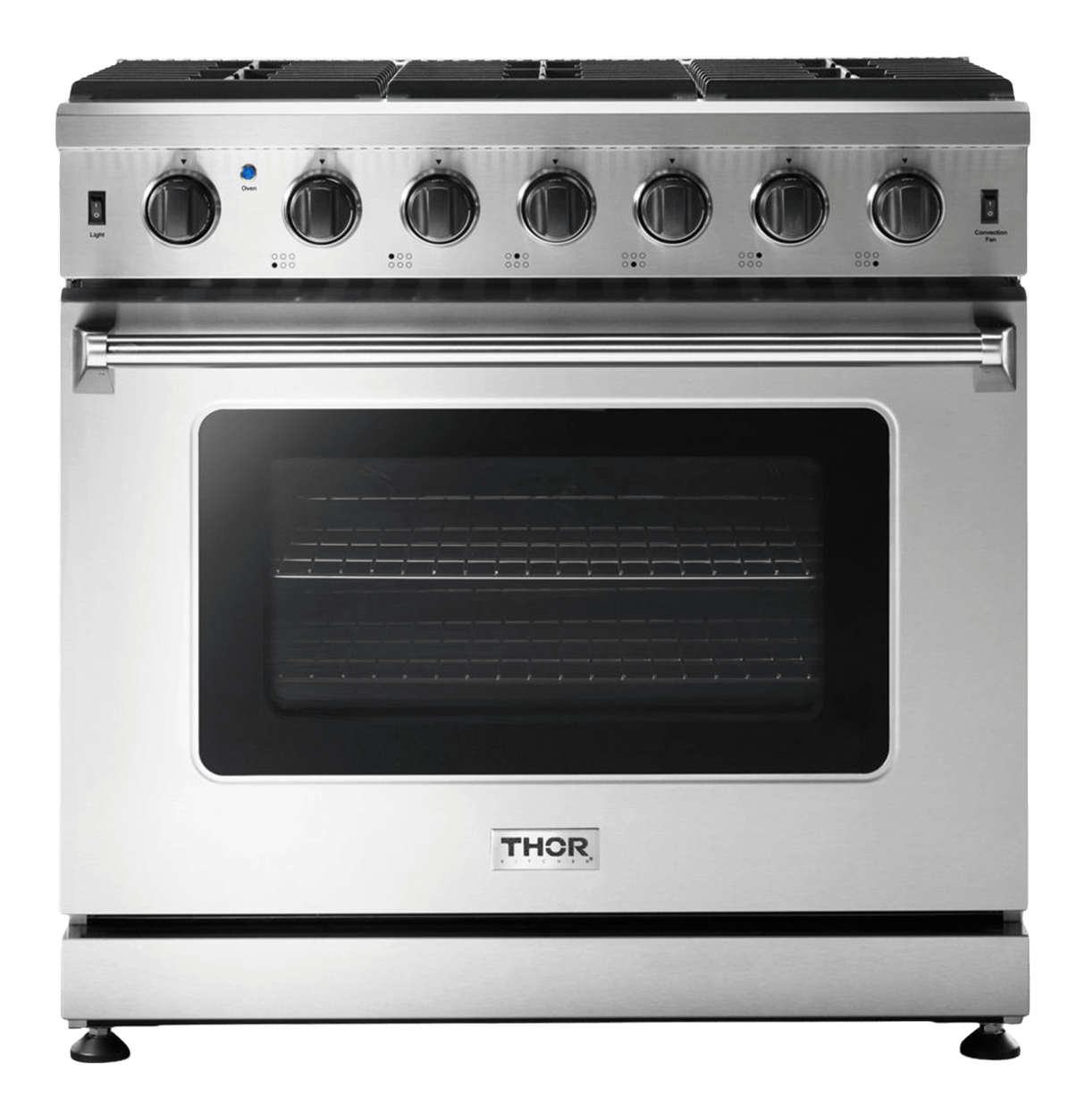 Thor Kitchen 36-inch Gas Range - Model Lrg3601u - (LRG3601U)