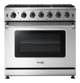 Thor Kitchen 36-inch Gas Range - Model Lrg3601u - (LRG3601U)