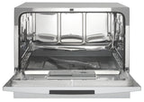 Danby 6 Place Setting Countertop Dishwasher in Silver - (DDW631SDB)