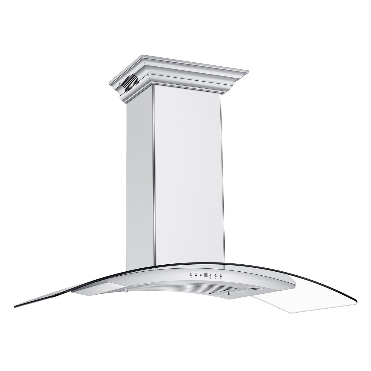 ZLINE Ducted Vent Wall Mount Range Hood in Stainless Steel with Built-in ZLINE CrownSound Bluetooth Speakers (KN4CRN-BT) - (KN4CRNBT30)