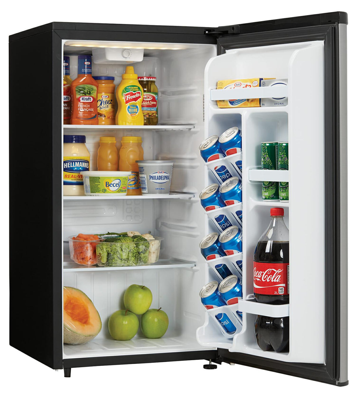 Danby 3.3 cu. ft. Compact Fridge in Stainless Steel - (DAR033A6BSLDB)