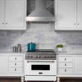 ZLINE DuraSnow Stainless Steel Range Hood with DuraSnow Shell (8654SN) - (8654SN48)