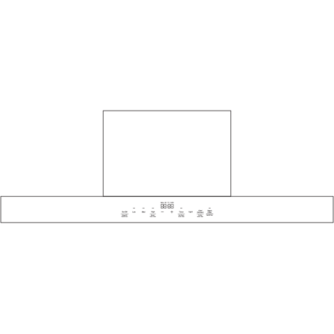 36" Smart Designer Wall Mount Hood w/ Perimeter Venting - (UVW9361SLSS)