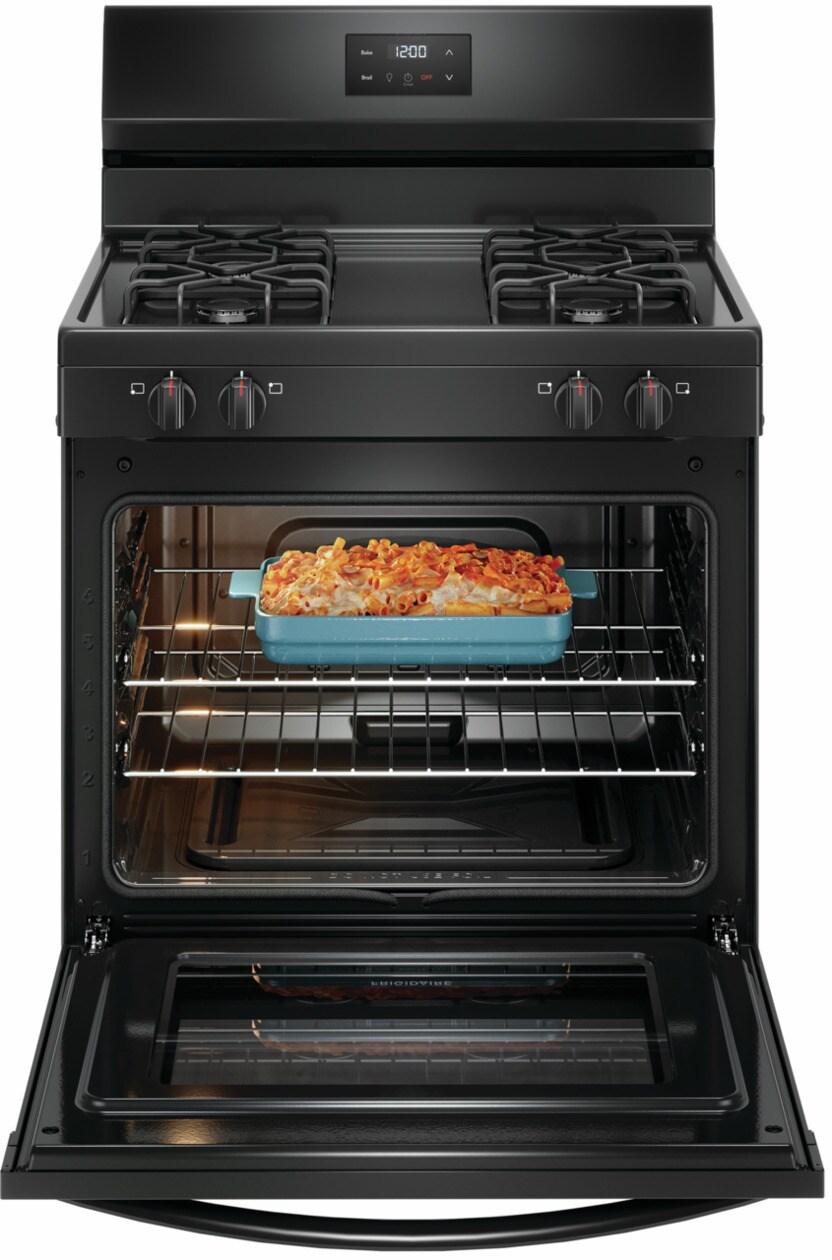 Frigidaire 30" Gas Range - (FCRG3051BB)