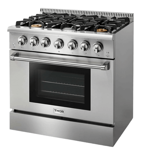 Thor Kitchen 36-inch Professional Gas Range - Hrg3618u - (HRG3618U)