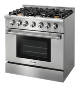 Thor Kitchen 36-inch Professional Liquid Propane Range - Hrg3618ulp - (HRG3618ULP)