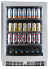 Silhouette Pro - 24" Built-in Beverage Center In Stainless Steel - (SPRBC056D1SS)