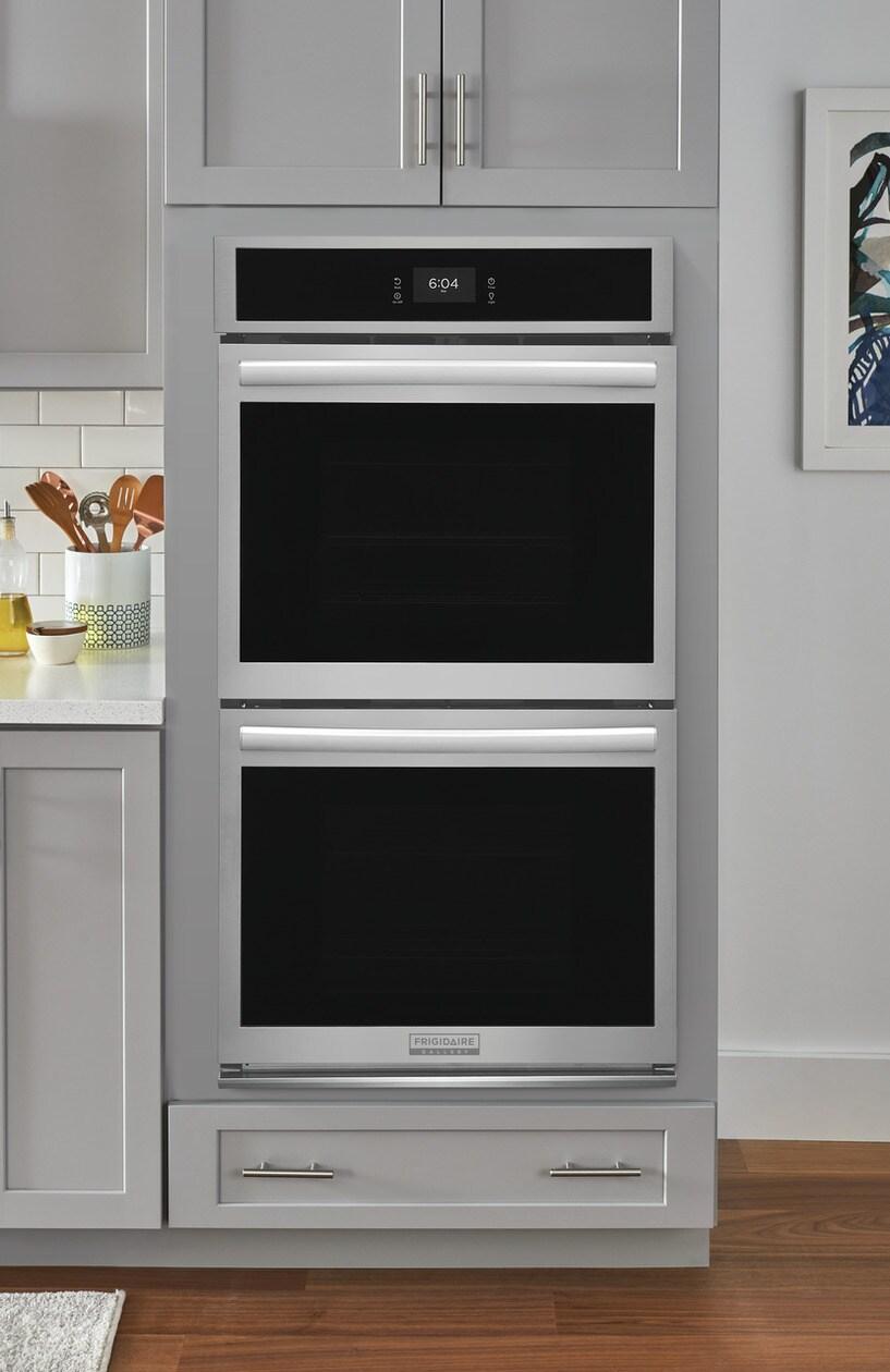 Frigidaire Gallery 27" Double Electric Wall Oven with Total Convection - (GCWD2767AF)