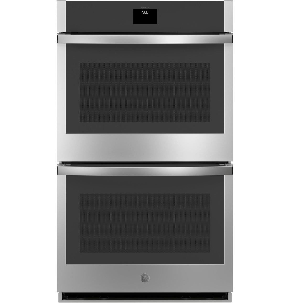 GE(R) 30" Smart Built-In Self-Clean Convection Double Wall Oven with Never Scrub Racks - (JTD5000SNSS)