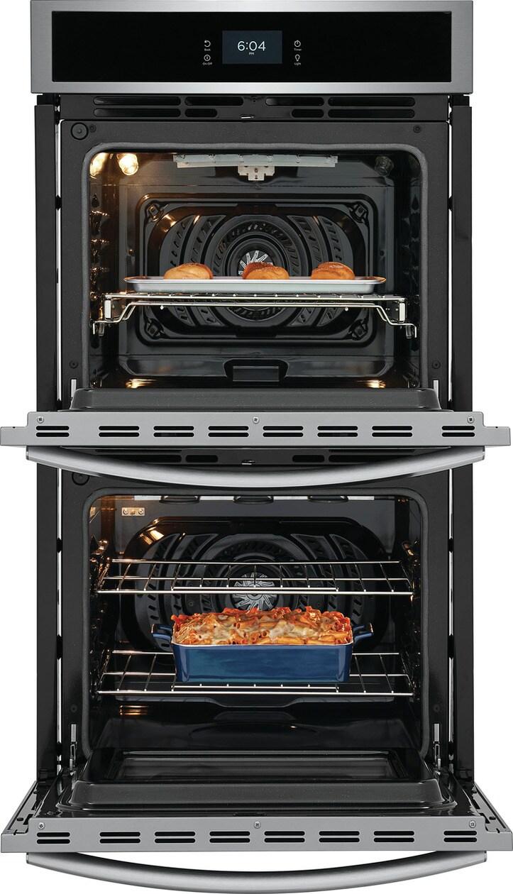 Frigidaire Gallery 27" Double Electric Wall Oven with Total Convection - (GCWD2767AF)