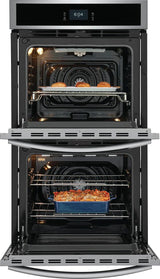 Frigidaire Gallery 27" Double Electric Wall Oven with Total Convection - (GCWD2767AF)