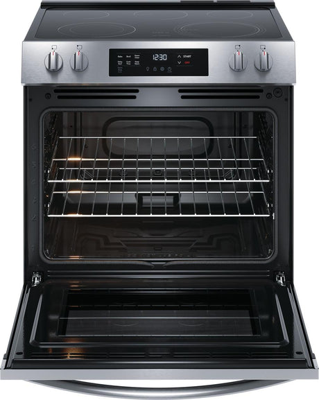 Frigidaire 30" Front Control Electric Range - (FCFE3062AS)