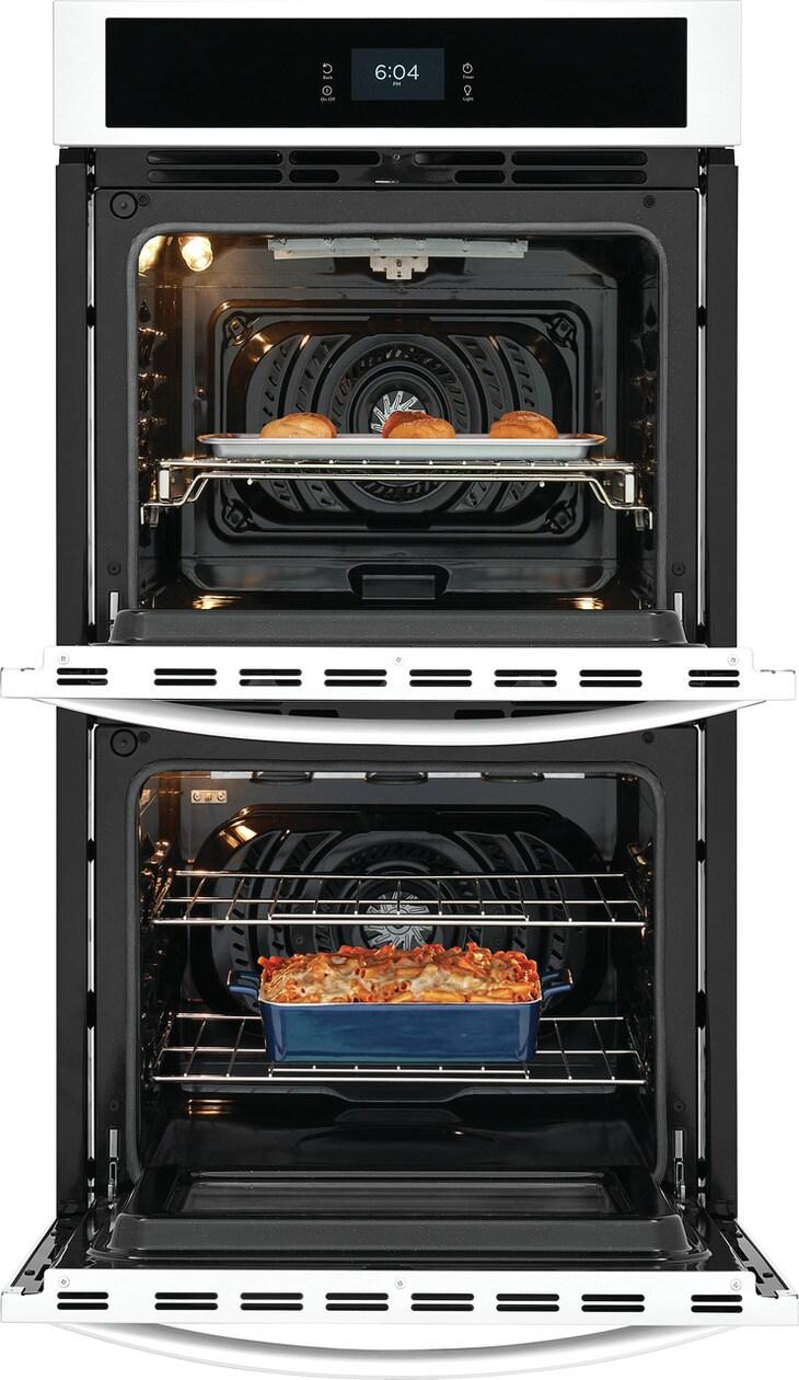 Frigidaire 27" Double Electric Wall Oven with Fan Convection - (FCWD2727AW)