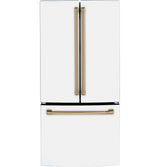 Caf(eback)(TM) ENERGY STAR(R) 18.6 Cu. Ft. Counter-Depth French-Door Refrigerator - (CWE19SP4NW2)