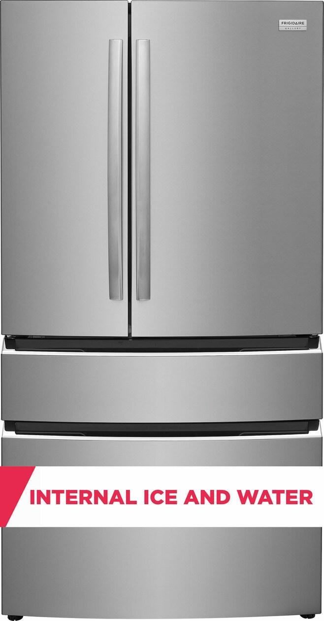 Frigidaire Gallery 22.1 Cu. Ft. Counter-Depth 4-Door French Door Refrigerator - (GRMG2272CF)