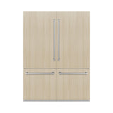 ZLINE 60" 32.2 cu. Ft. Panel Ready Built-In 4-Door French Door Refrigerator with Internal Water and Ice Dispenser (RBIV-60) - (RBIV60)