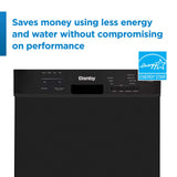 Danby 18" Wide Built-in Dishwasher in Black - (DDW18D1EB)