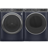 GE(R) ENERGY STAR(R) 7.8 cu. ft. Capacity Smart Front Load Electric Dryer with Steam and Sanitize Cycle - (GFD85ESPNRS)