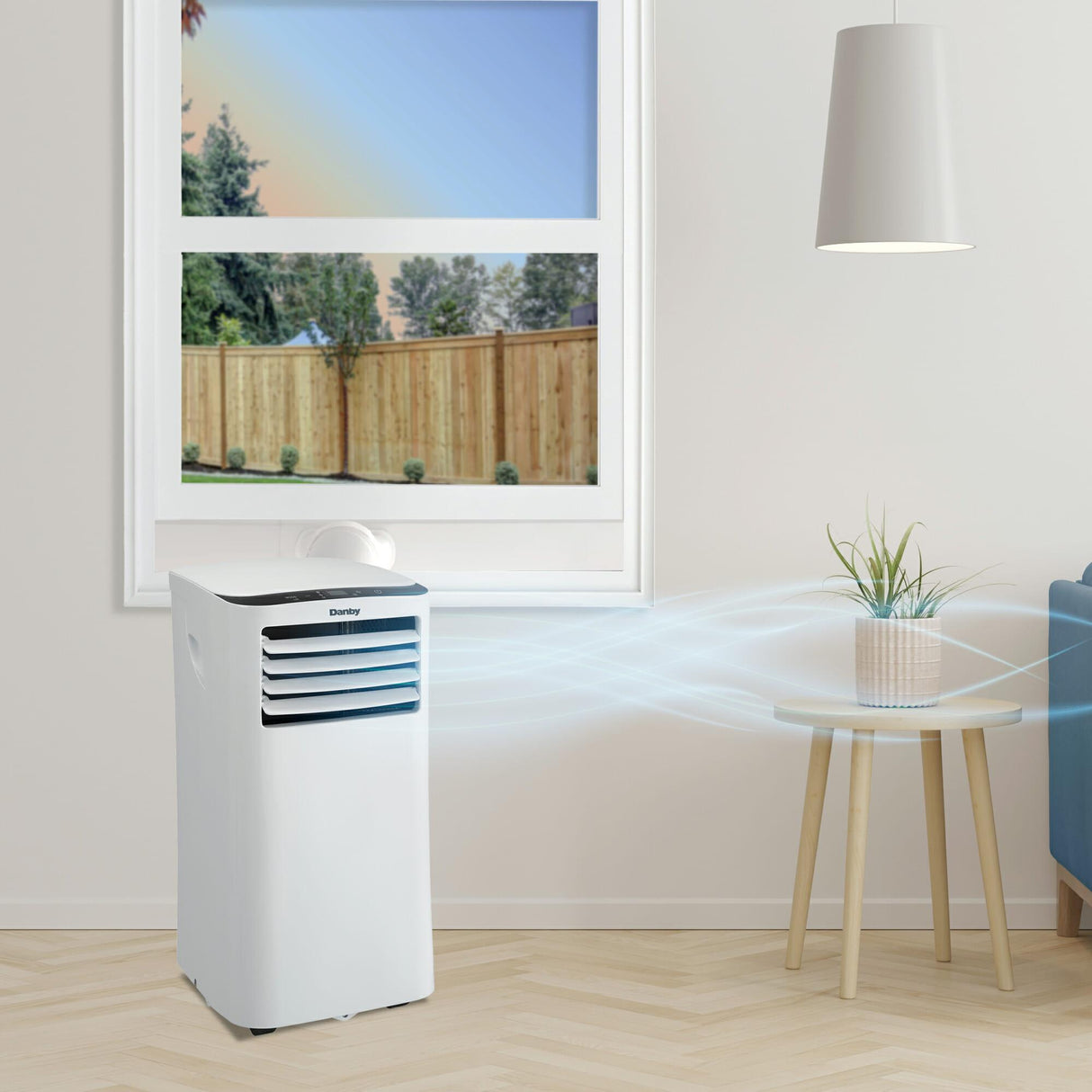 Danby 10,000 BTU (7,000 SACC) 3-in-1 Portable Air Conditioner in White - (DPA070B4WDB)