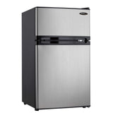 Danby Designer 3.1 cu. ft. 2-door Compact Fridge in Stainless Steel - (DCR031B1BSLDD)