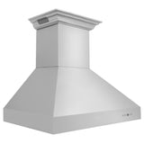 ZLINE Ducted Vent Wall Mount Range Hood in Stainless Steel with Built-in ZLINE CrownSound Bluetooth Speakers (667CRN-BT) - (667CRNBT30)