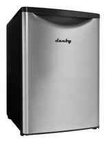 Danby 2.6 cu. ft. Compact Fridge in Stainless Steel - (DAR026A2BSLDB)