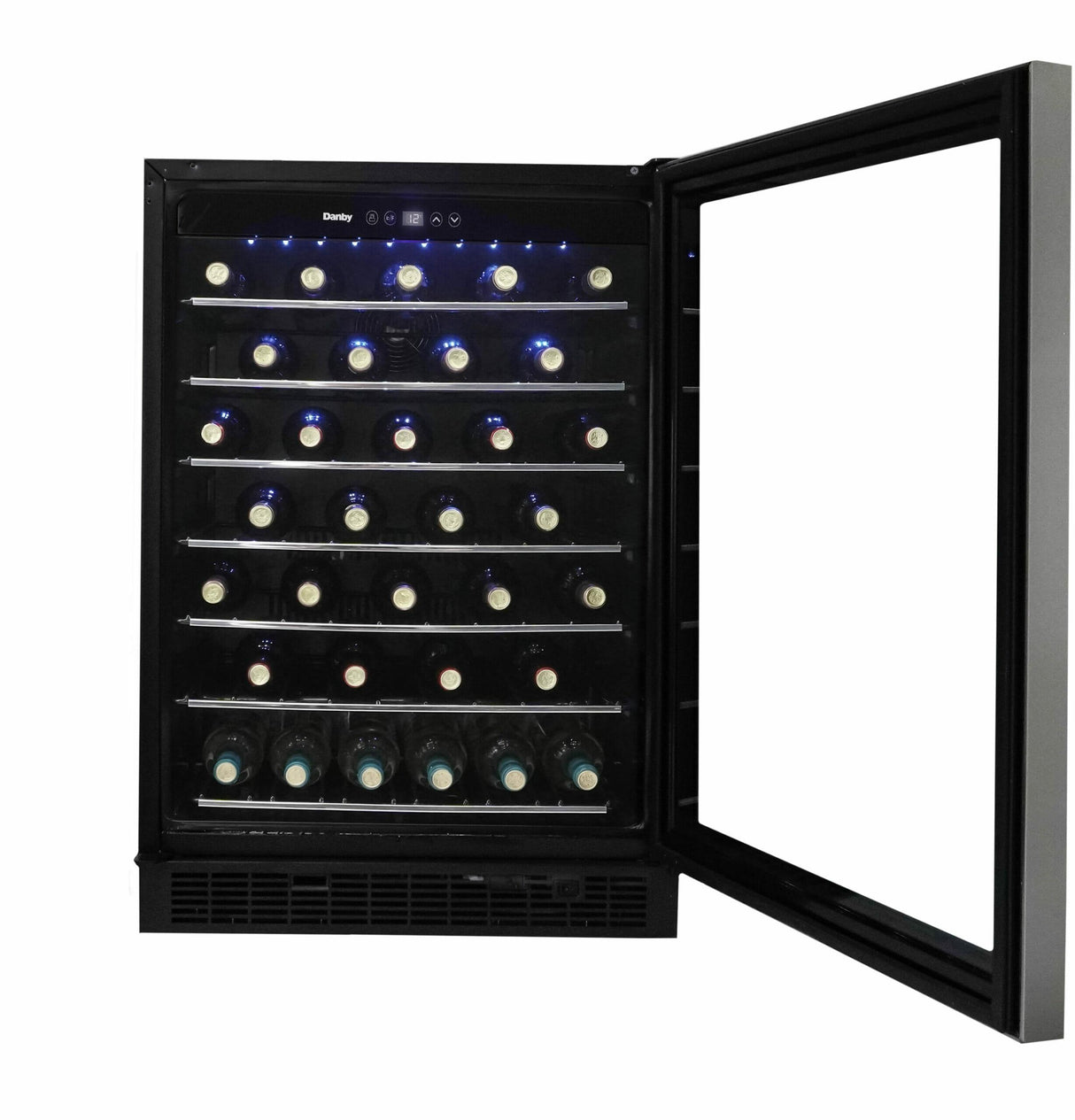 Danby 60 Bottle Built-in Wine Cooler in Stainless Steel - (DWC057A1BSS)