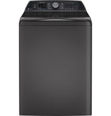 GE Profile(TM) ENERGY STAR(R) 5.4 cu. ft. Capacity Washer with Smarter Wash Technology and FlexDispense(TM) - (PTW700BPTDG)