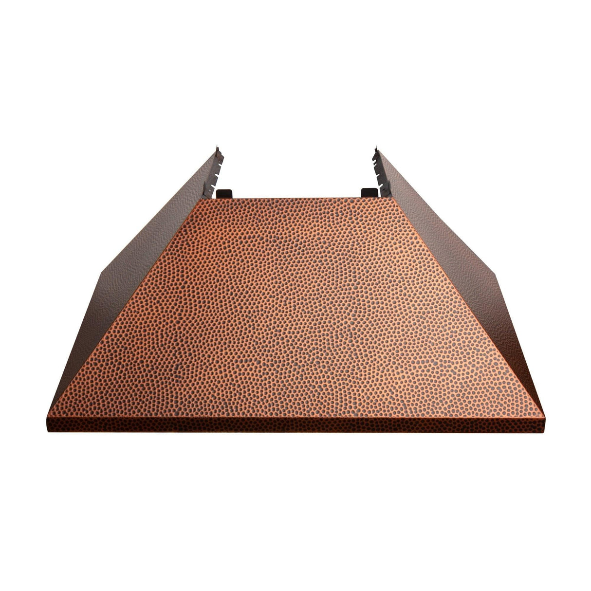 ZLINE Ducted DuraSnow Stainless Steel Range Hood with Hand-Hammered Copper Shell (8654HH) - (8654HH30)