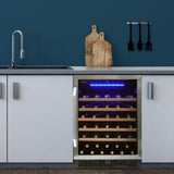 Silhouette - 24" Built-in Wine Cellar In Stainless Steel - (SWC057D1BSS)