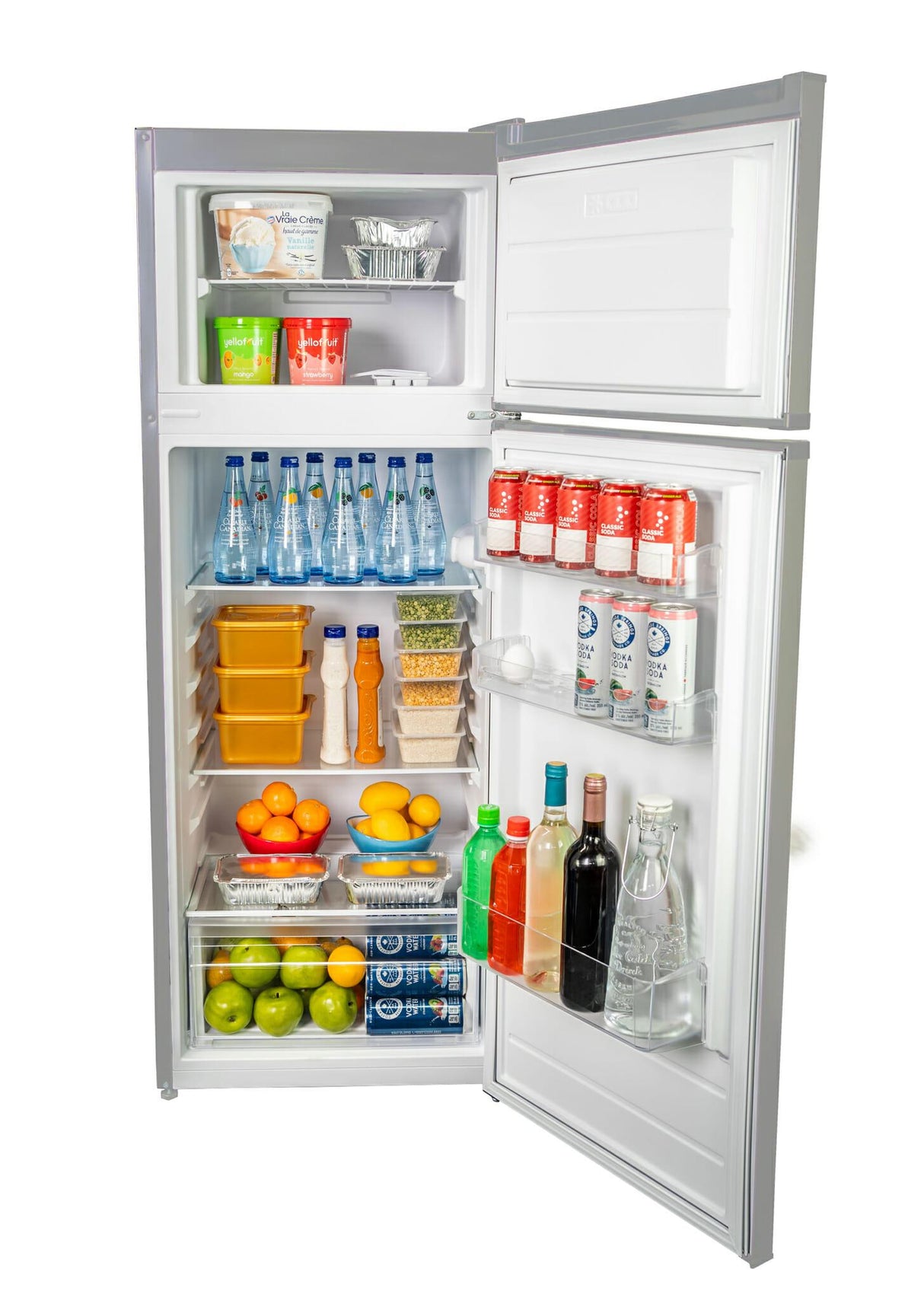 Danby 7.4 cu. ft. Partial Defrost Fridge in Stainless Steel - (DPF074V1SLDB6)