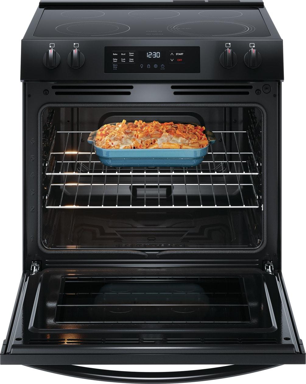 Frigidaire 30" Front Control Electric Range - (FCFE3062AB)