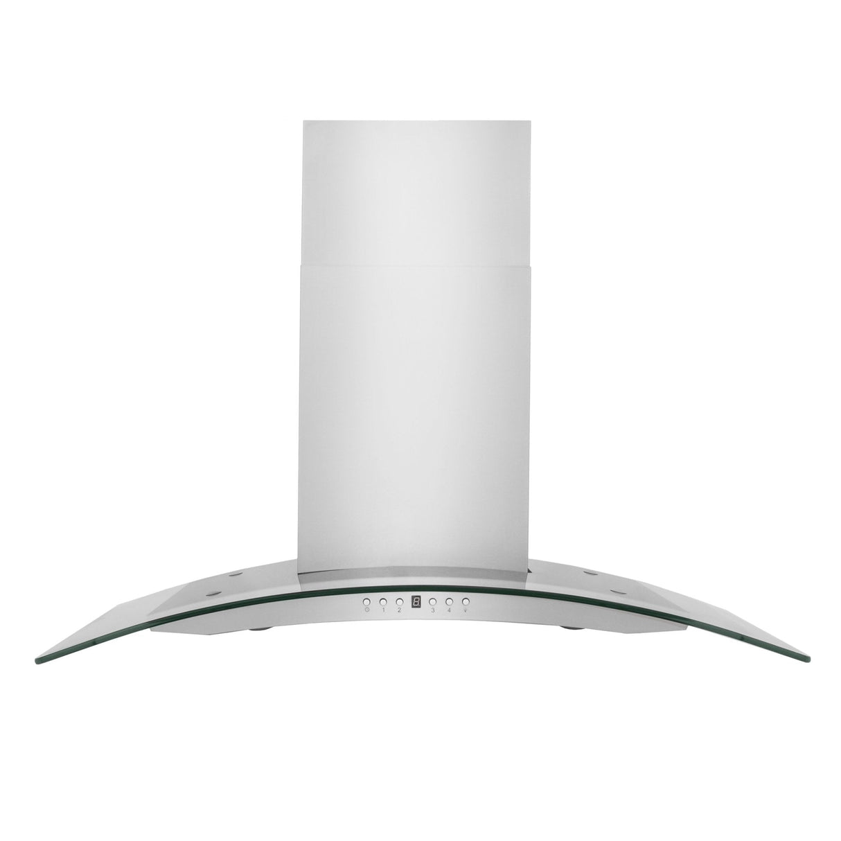 ZLINE Convertible Vent Wall Mount Range Hood in Stainless Steel & Glass (KN4) - (KN430)