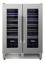 Thor Kitchen 42 Bottle Dual Zone Built-in Wine Cooler - Model Twc2402 - (TWC2402)