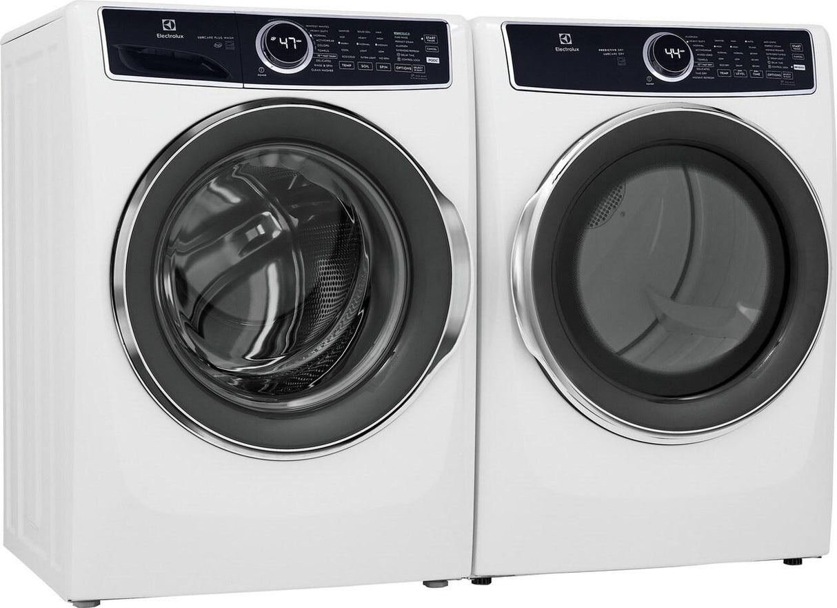 Electrolux Front Load Perfect Steam(TM) Gas Dryer with Predictive Dry(TM) and Instant Refresh - 8.0 Cu. Ft. - (ELFG7537AW)