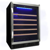 Silhouette - 24" Built-in Wine Cellar In Stainless Steel - (SWC057D1BSS)