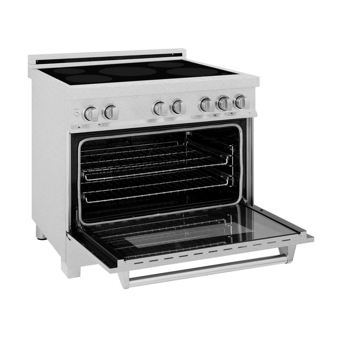 ZLINE 36" 4.6 cu. ft. Induction Range with a 5 Element Stove and Electric Oven (RAINDS-36) [Color: DuraSnow] - (RAINDSSN36)