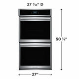 Frigidaire Gallery 27" Double Electric Wall Oven with Total Convection - (GCWD2767AF)