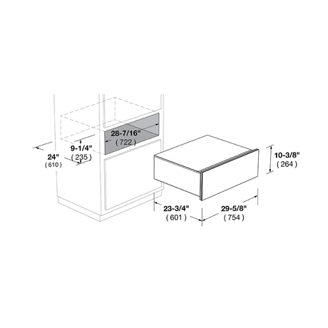 30" WARMING DRAWER - (F7DWD30S1)