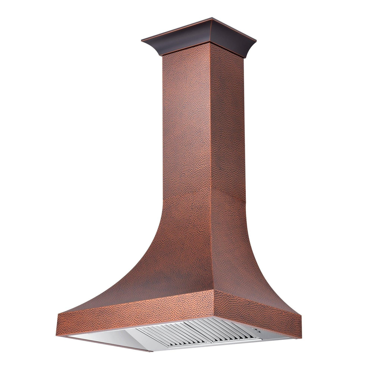 ZLINE Designer Series Hand-Hammered Copper Finish Wall Range Hood (8632H) - (8632H36)