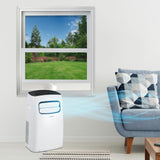 Danby 12,000 BTU (6,500 SACC) 3-in-1 Portable Air Conditioner in White - (DPA065B6WDB6)