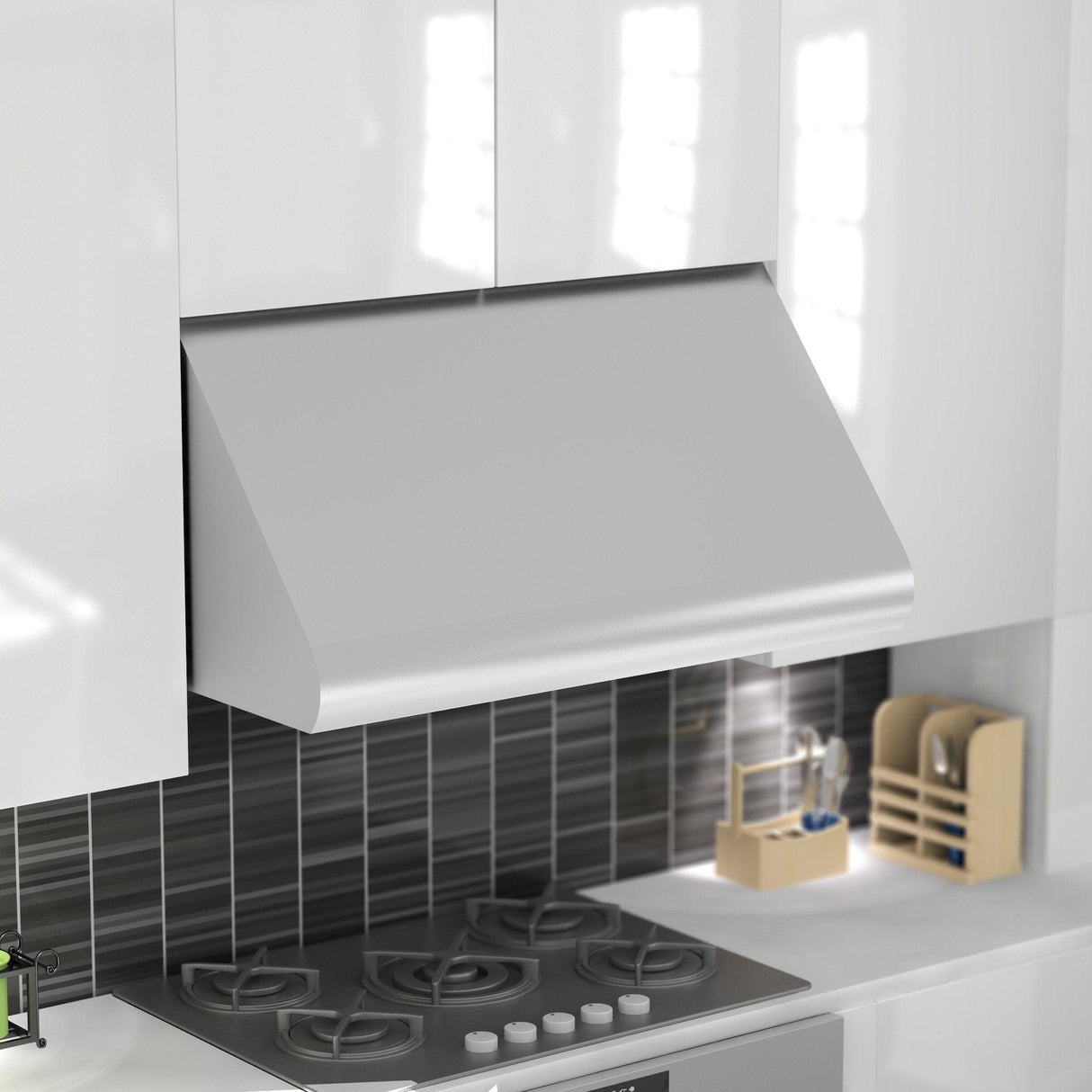 ZLINE Under Cabinet Range Hood in Stainless Steel with Recirculating Options (527) - (52736)