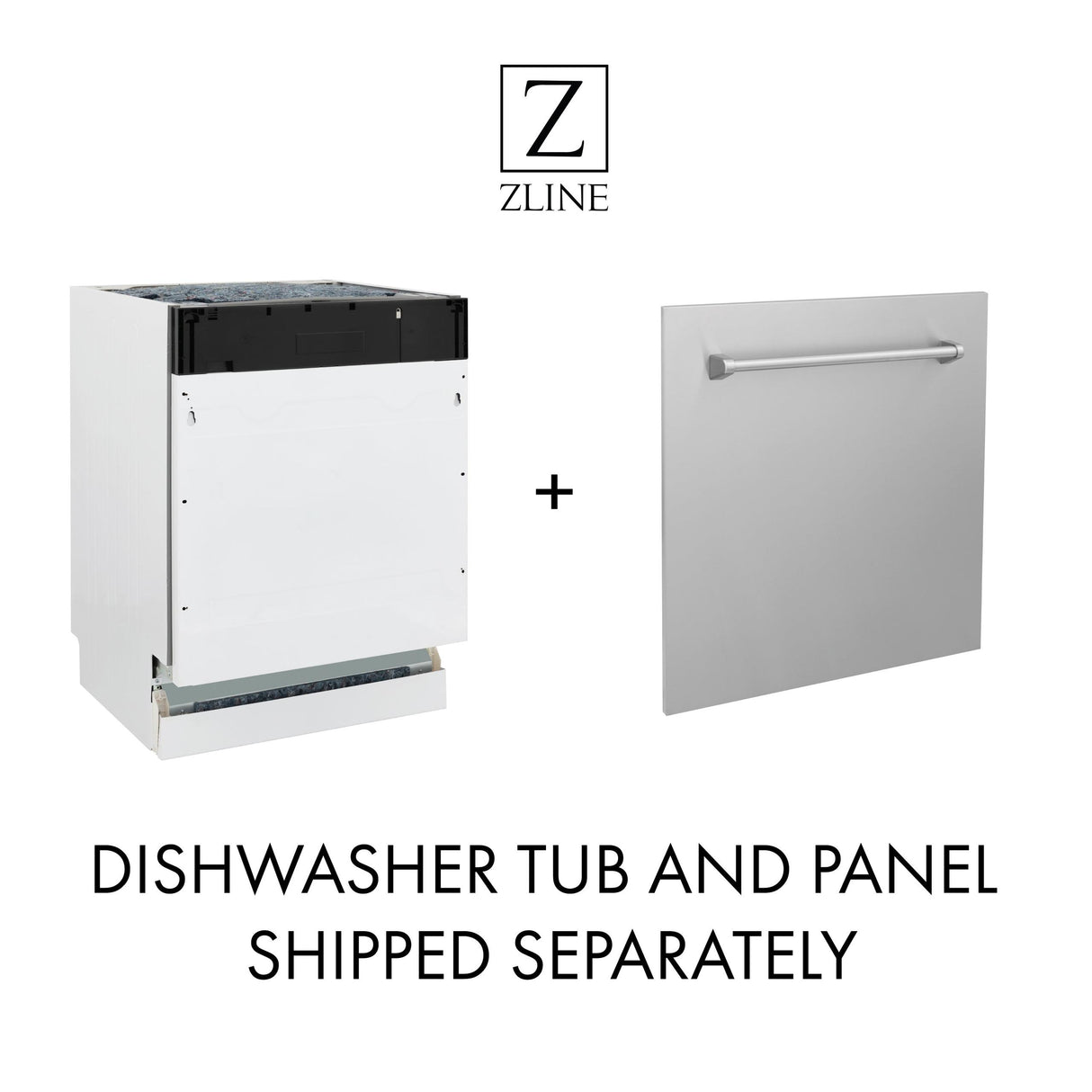 ZLINE Autograph Edition 18" Compact 3rd Rack Top Control Dishwasher in DuraSnow Stainless Steel with Accent Handle, 51dBa (DWVZ-SN-18) [Color: Champagne Bronze] - (DWVZSN18CB)