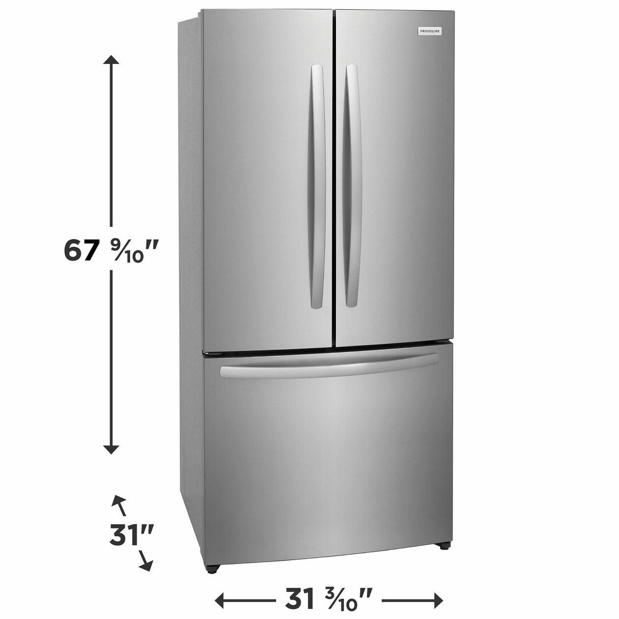 Frigidaire 17.6 Cu. Ft. Counter-Depth French Door Refrigerator - (FRFG1723AV)