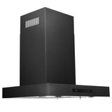 ZLINE Convertible Vent Wall Mount Range Hood in Black Stainless Steel (BSKEN) - (BSKEN24)