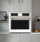 Caf(eback)(TM) Professional Series 30" Smart Built-In Convection Single Wall Oven - (CTS90DP4NW2)