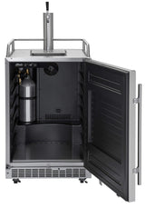 Silhouette Pro - 24" Outdoor Keg Cooler In Stainless Steel - (DKC055D1SSPRO)