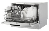 Danby 6 Place Setting Countertop Dishwasher in Silver - (DDW631SDB)