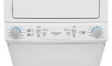 Frigidaire Electric Long Vent Stacked Laundry Center - 3.9 Cu. Ft Washer and 5.5 Cu. Ft. Dryer - (FLCE7523AW)