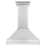 ZLINE Designer Series Wall Mount Range Hood in DuraSnow Stainless Steel with Mirror Accents (655MR) - (655MR30)